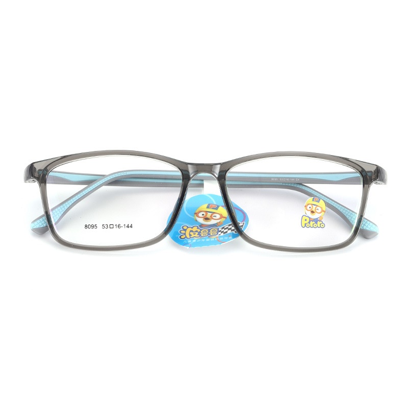 新款儿童眼镜框架近视女硅胶鼻托防脱落TR90学生架男韩版透明色系