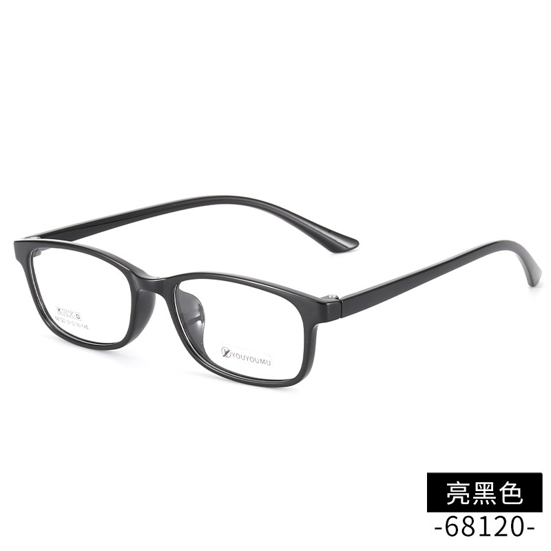 新款tr近视眼镜批发68120男款中大号全框架眼镜 女超轻眼镜架TR90
