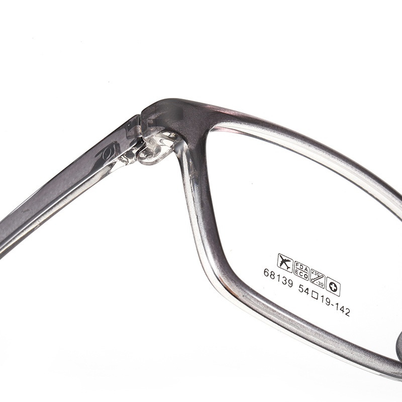 方形tr90近视眼镜批发68139男款中大号全框架眼镜 女超轻眼镜架TR