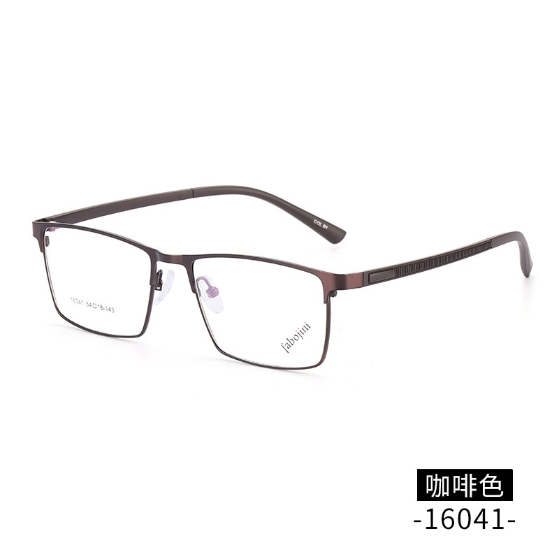 【友顺】钢板眼镜全框架方形镜架16041新款TR腿眼镜框丹阳工厂