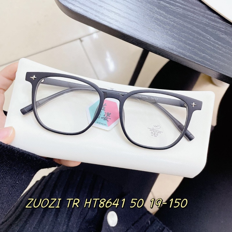宽边个性平光镜网红同款8641小红书护目镜复古非主流 tr90眼镜