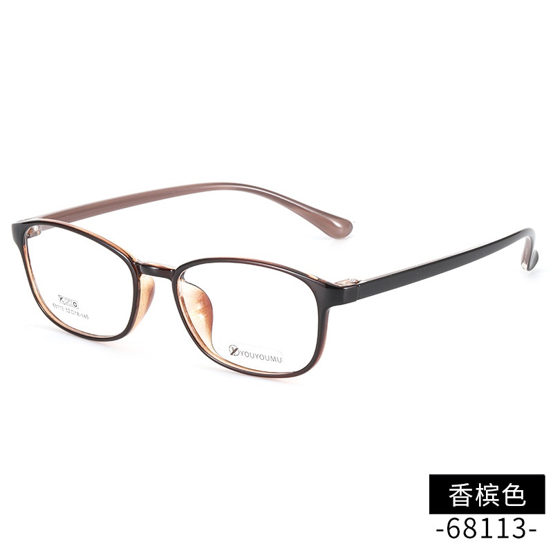 学生tr90近视眼镜框批发68113男女式中号全框架眼镜 丹阳TR眼镜架