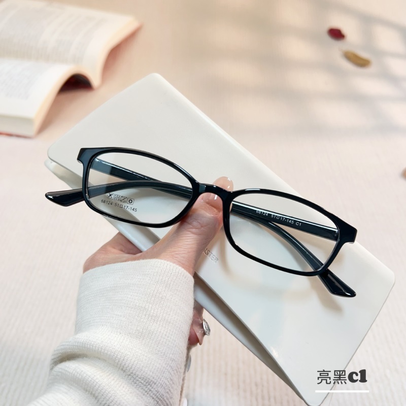 丹阳tr90近视眼镜68124小红书男女士全框架眼镜 小脸窄形眼镜架