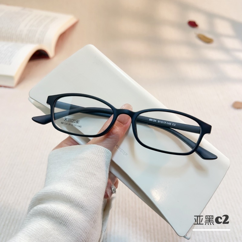 丹阳tr90近视眼镜68124小红书男女士全框架眼镜 小脸窄形眼镜架