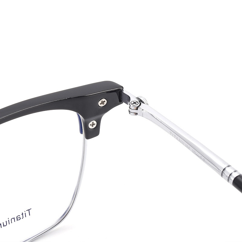 纯钛眉毛眼镜架 工厂批发17049克罗时尚小红书潮款高品质平光眼镜
