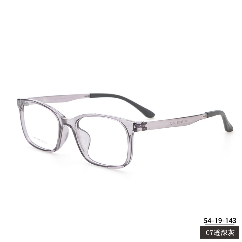 中号近视眼镜tr90批发18907全框架眼镜男女通勤TR眼镜架工厂直营