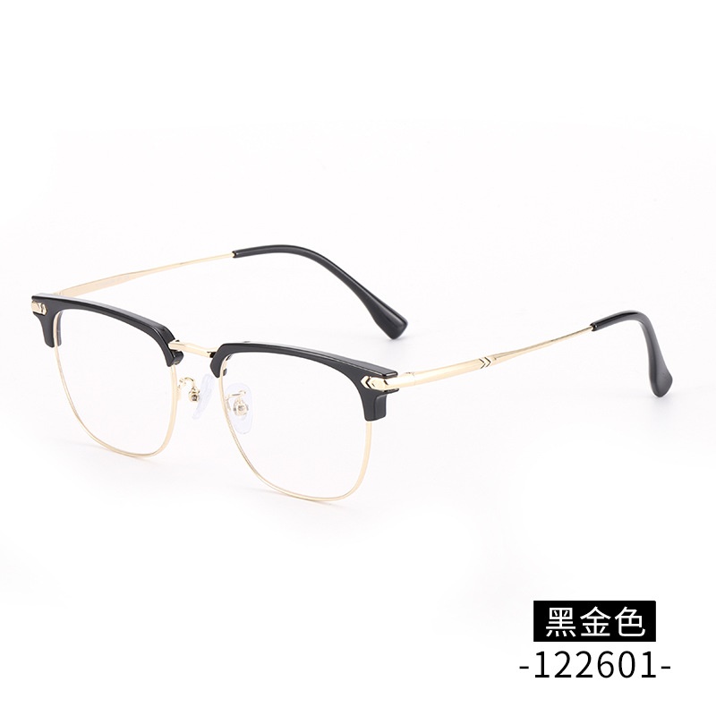 痞帅男眉毛眼镜架 丹阳122601板材眉线框女潮款淘宝网红爆款复古