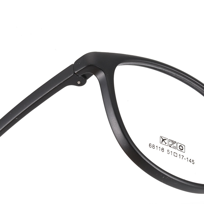 丹阳近视眼镜tr90批发68116男款中小号全框架眼镜 女超轻TR眼镜架