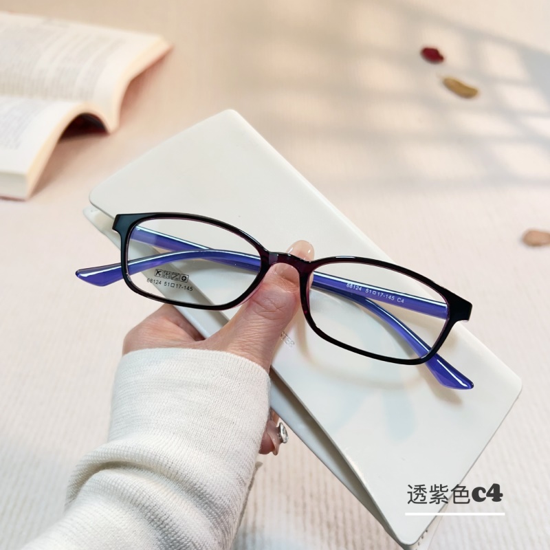 丹阳tr90近视眼镜68124小红书男女士全框架眼镜 小脸窄形眼镜架