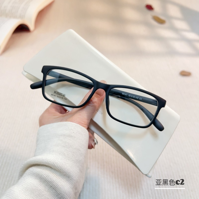 丹阳友顺tr90近视眼镜工厂批发68141男女士全框架眼镜 方形眼镜架