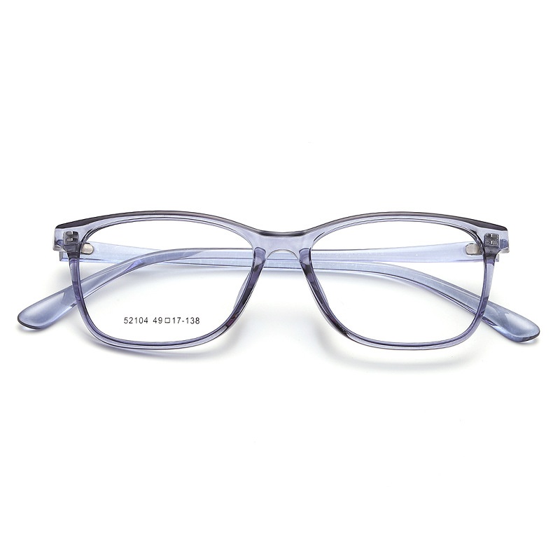 丹阳方形近视眼镜tr男女款小号52104全框架眼镜 TR90镜架金属铰链