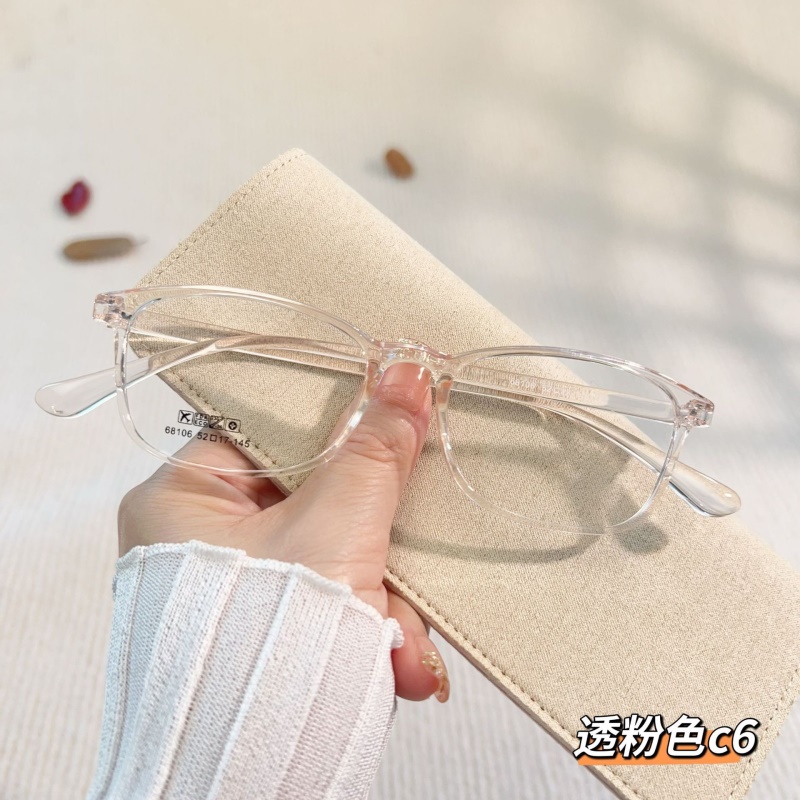 工厂直营tr眼镜框批发68106男女款中小号全框架超轻眼镜架 TR90