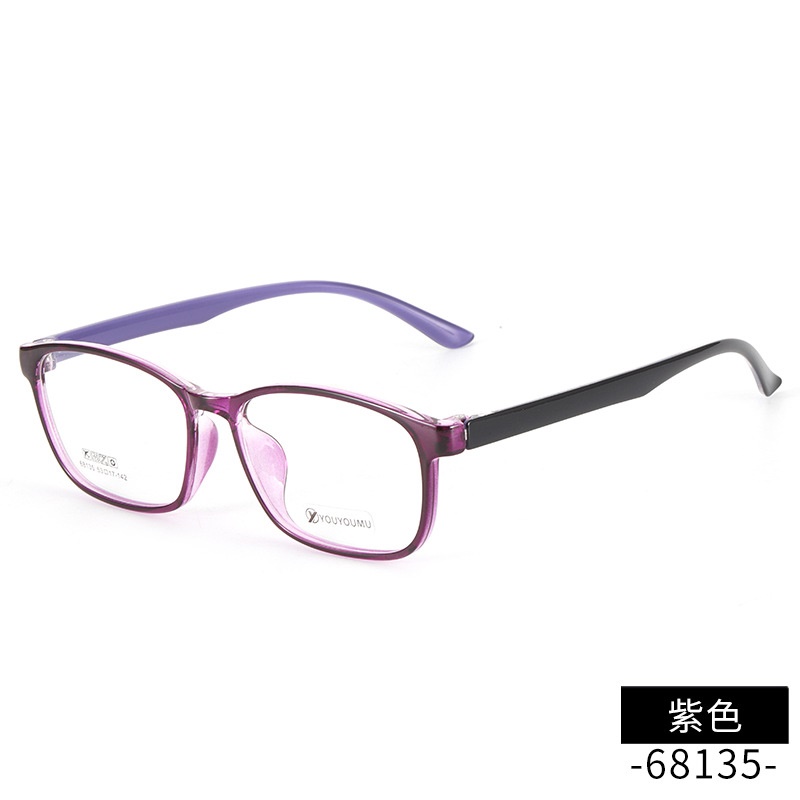 普通tr90近视眼镜框批发68135男女式全框架眼镜工厂 丹阳TR眼镜架