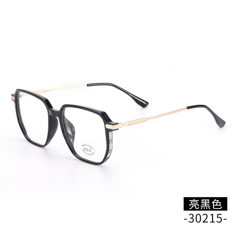 透明镶钻粉平光镜网红同款30215 电脑护目镜复古时尚tr90防蓝光