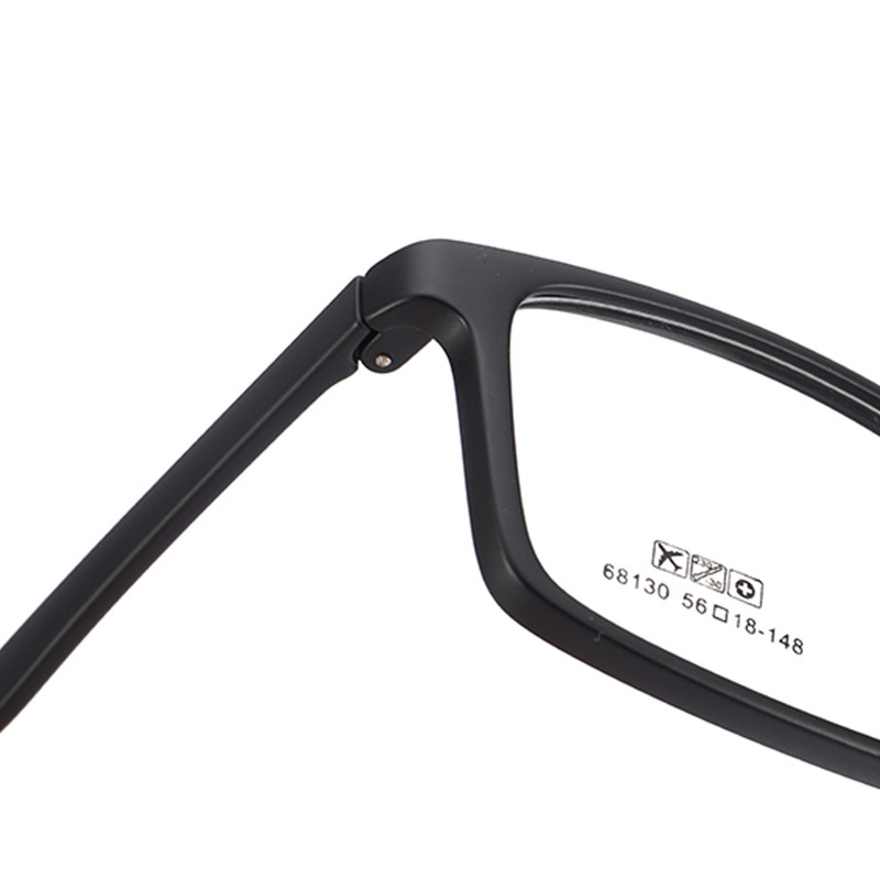 常规方框tr90眼镜架批发68130丹阳工厂全框超轻大脸男士镜框