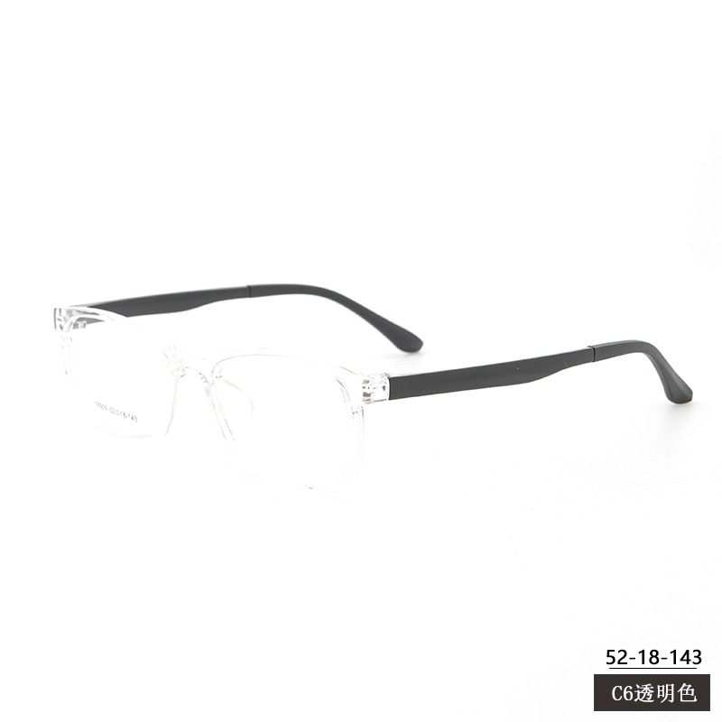 丹阳厂家批发近视眼镜tr90全框架18909学生眼镜 男女带脚套TR镜架