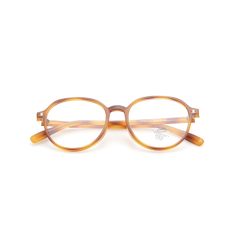 新款TR抖音豹纹同款男可配度数防蓝光眼镜 素颜女修饰脸型平光镜