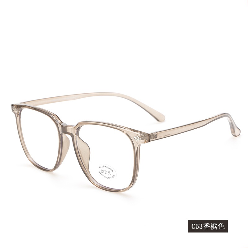 透明平光镜小红书同款30219电脑护目镜复古男学生tr90大框眼镜女
