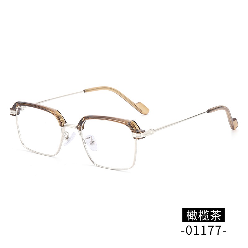 痞帅男眉毛眼镜架 丹阳工厂01177板材眉线框潮款网红爆款复古眼镜
