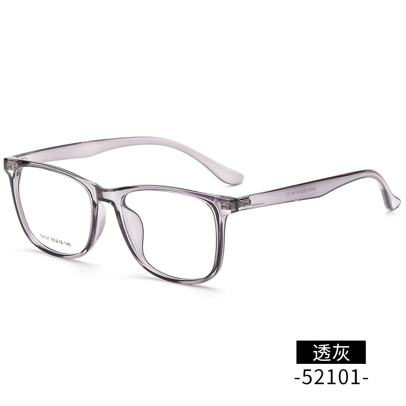 丹阳近视眼镜tr90批发52101男款大号全框架眼镜 女金属牙TR眼镜架
