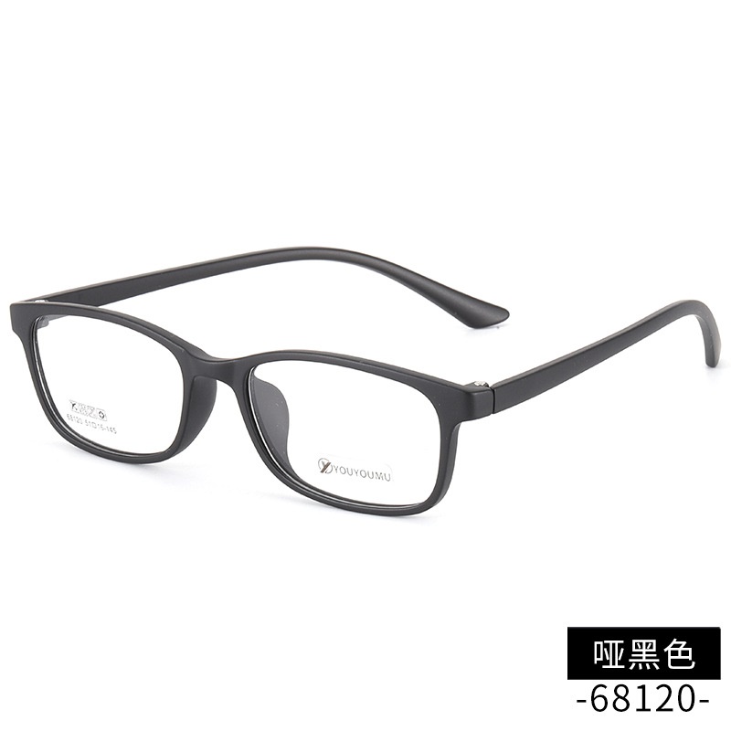 新款tr近视眼镜批发68120男款中大号全框架眼镜 女超轻眼镜架TR90
