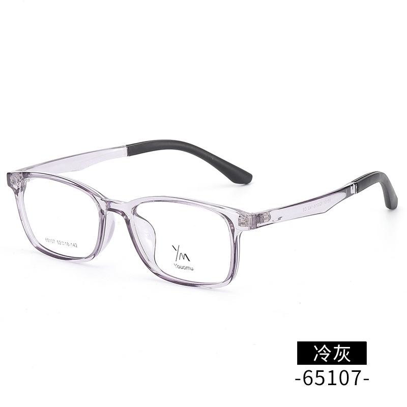 跨境近视眼镜tr90批发65107男款中号全框架眼镜女素颜TR眼镜架