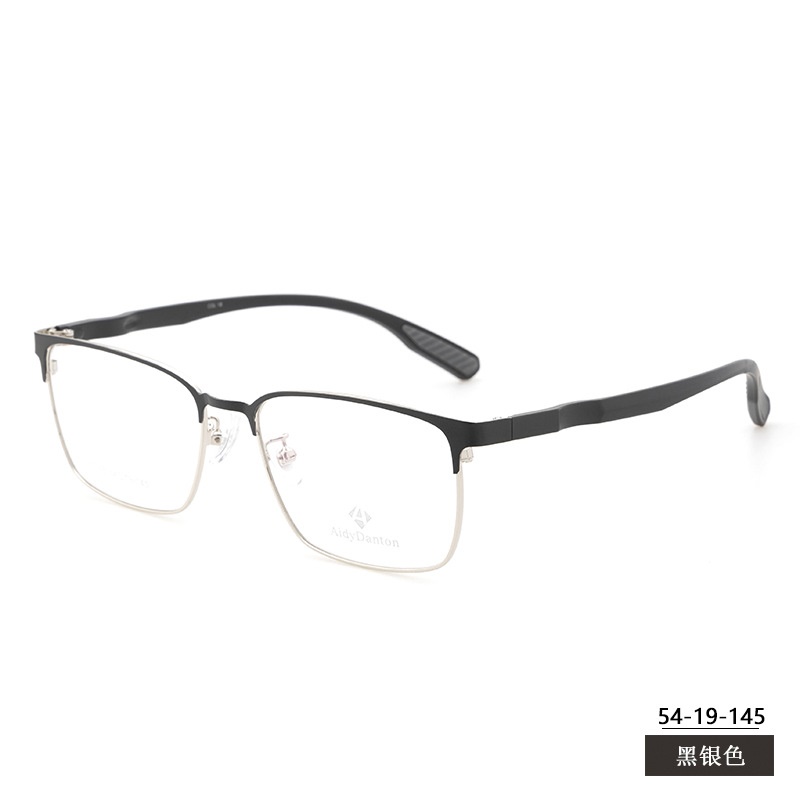 运动钢板眼镜架跨境批发7748男士金属休闲全框架 光学眼镜架丹阳