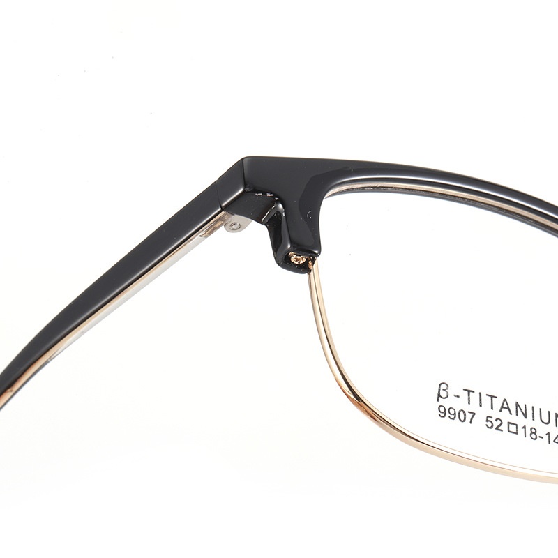 插芯板材眼镜框架 TR90小号9907韩版时尚眉线潮款眉毛复古平光镜