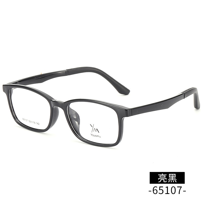 跨境近视眼镜tr90批发65107男款中号全框架眼镜女素颜TR眼镜架