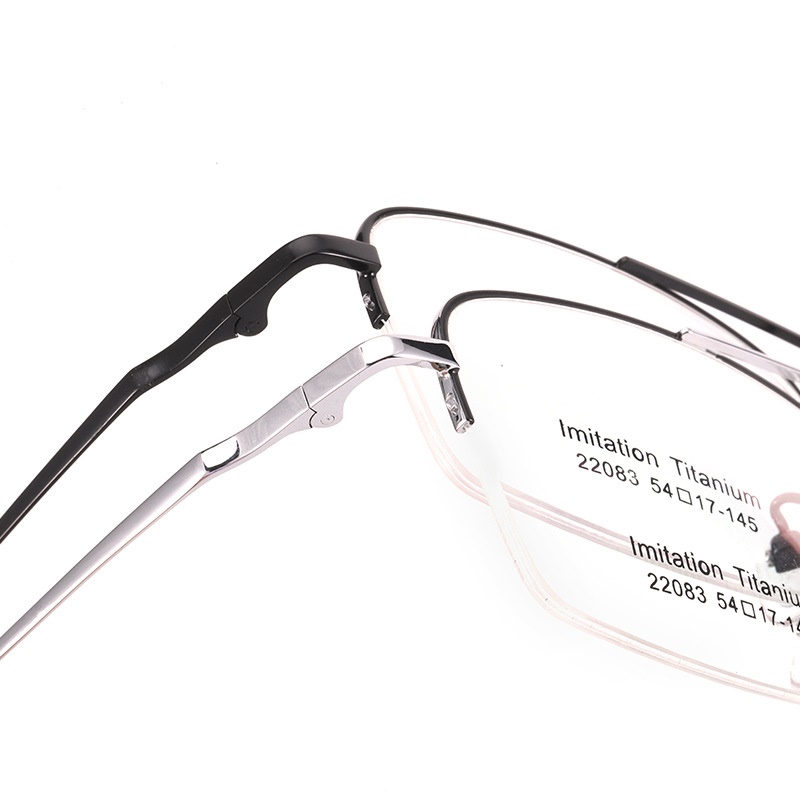 开球潮范复古眼镜半框镜架22083可配墨镜男女式双梁平光镜框