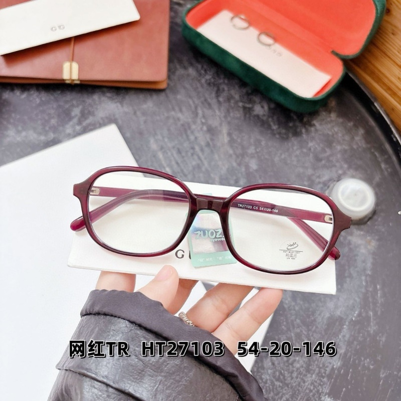 海报同款TR镜框女素颜眼镜可配近视防蓝光护目眼镜男韩版镜架批发