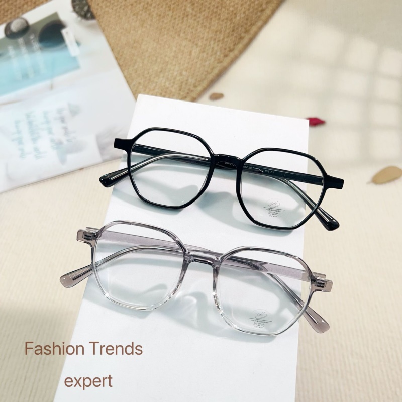 友顺学生潮款平光镜8742电脑护目镜多边形复古近视眼镜 tr90