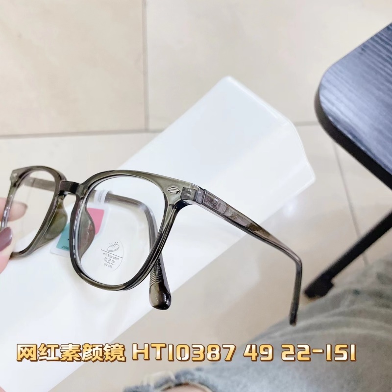 网红同款TR镜框女素颜眼镜可配近视防蓝光护目眼镜男时尚镜批发