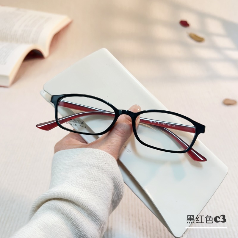 丹阳tr90近视眼镜68124小红书男女士全框架眼镜 小脸窄形眼镜架