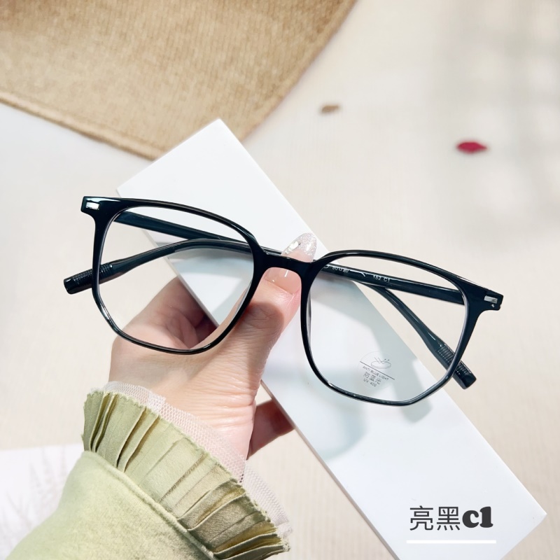友顺个性平光镜网红同款8730小红书护目镜复古非主流 tr90眼镜