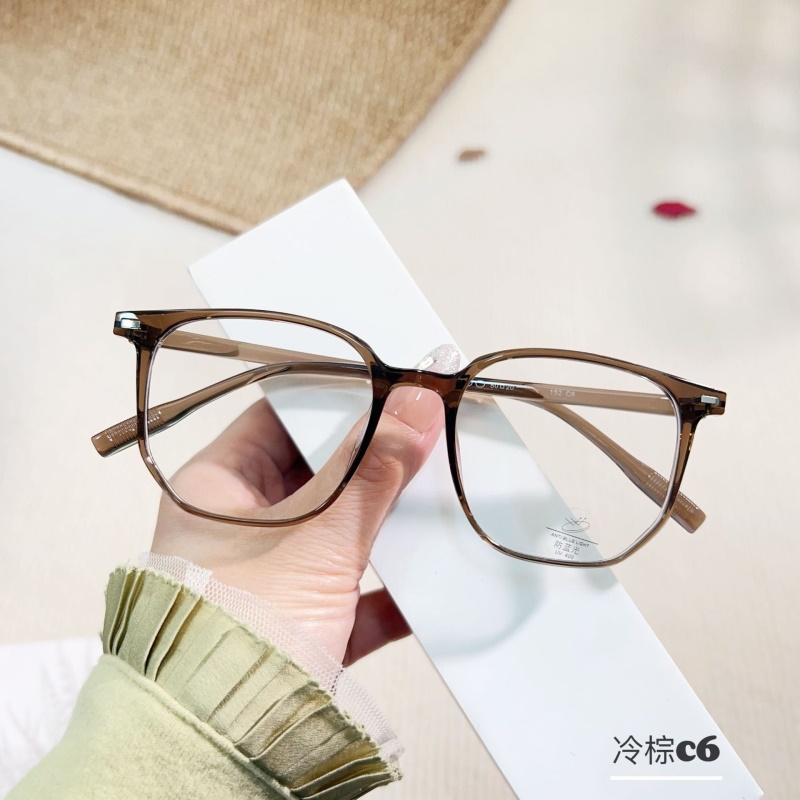 友顺个性平光镜网红同款8730小红书护目镜复古非主流 tr90眼镜