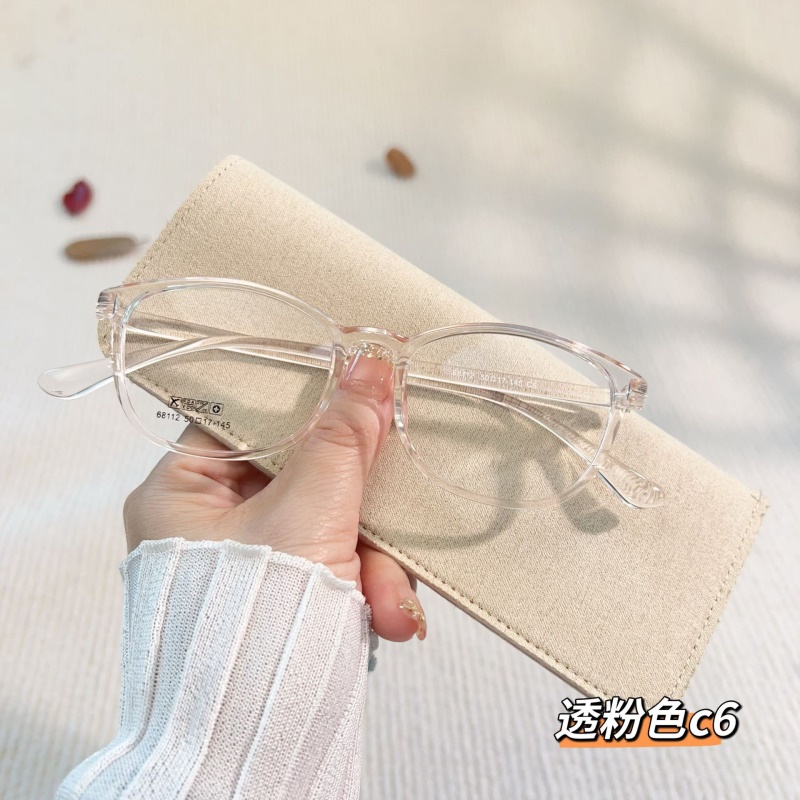 工厂直营tr90眼镜框批发68112男女款瘦脸小号全框架超轻眼镜架 TR