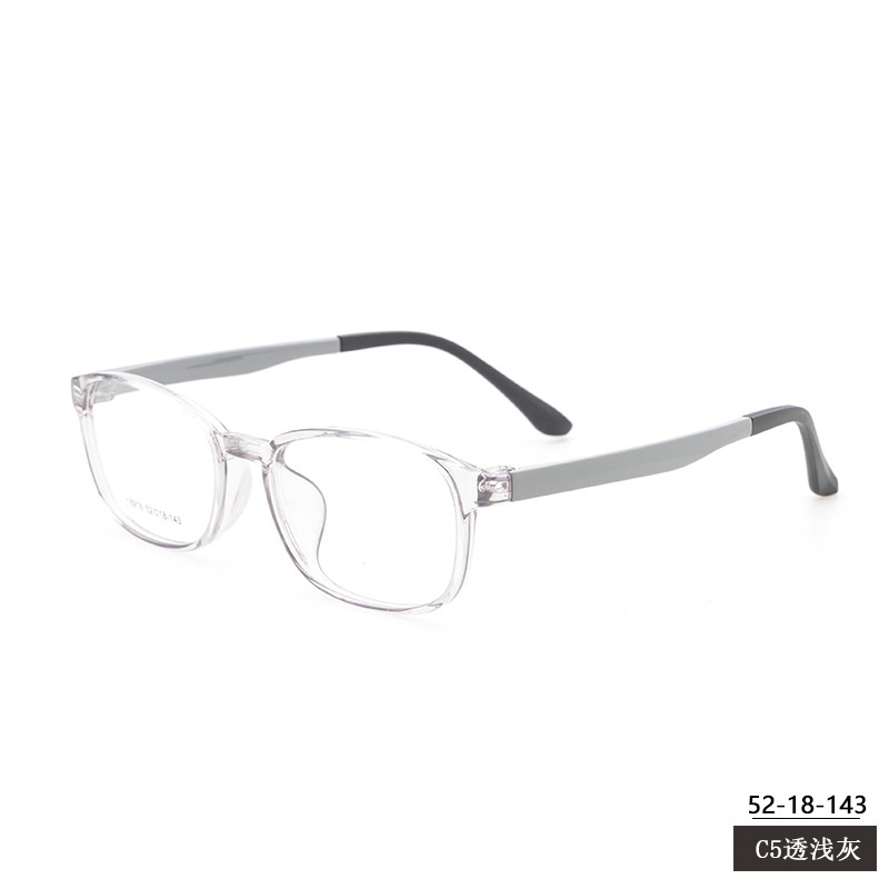丹阳近视眼镜TR90批发18916男款中小号全框架眼镜 女超轻tr眼镜架