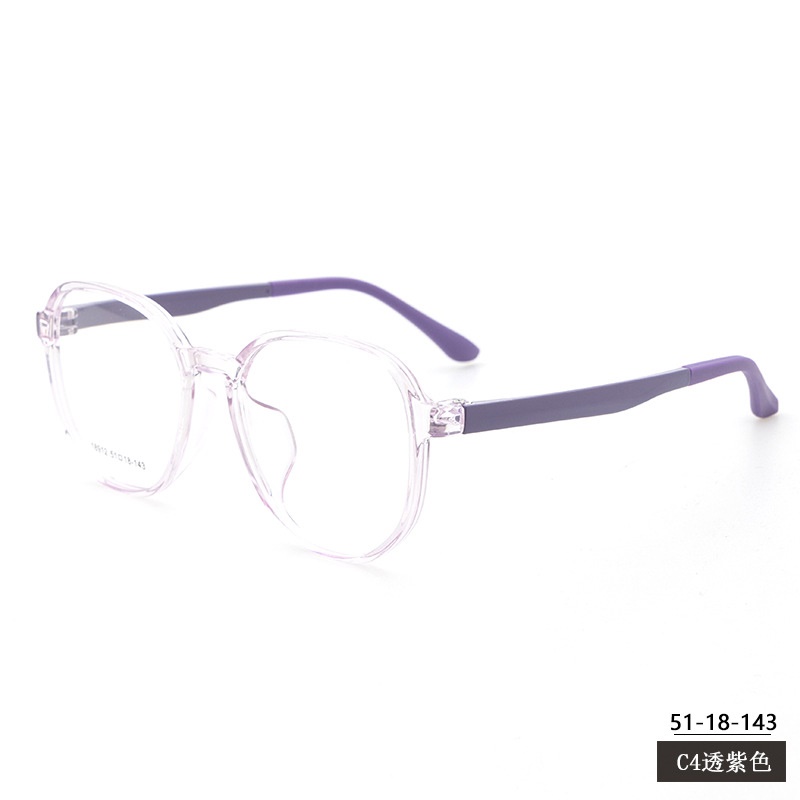 丹阳近视眼镜tr90批发18912多边形全框架眼镜 男女时尚TR眼镜架