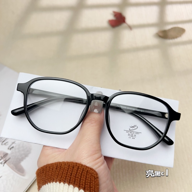 TR透明网红同款23105防蓝光眼镜框 小红书种草丹阳配镜tr90平光镜