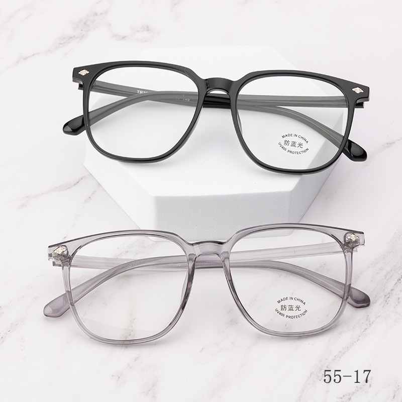 透明平光镜小红书同款30219电脑护目镜复古男学生tr90大框眼镜女