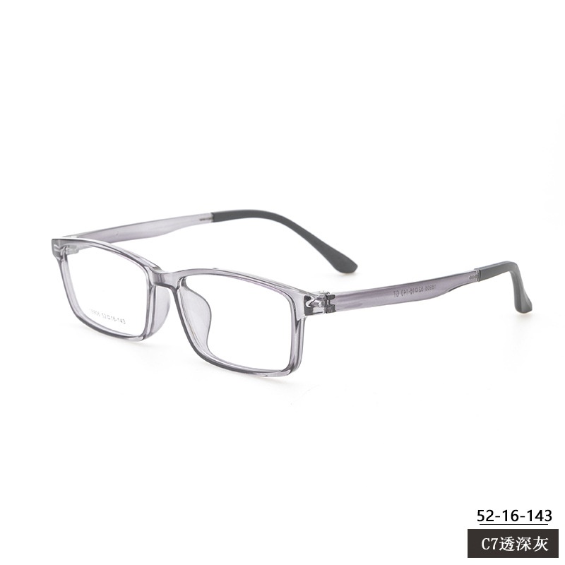 方形近视眼镜tr90批发18906全框架眼镜男女可定制TR眼镜架工厂店