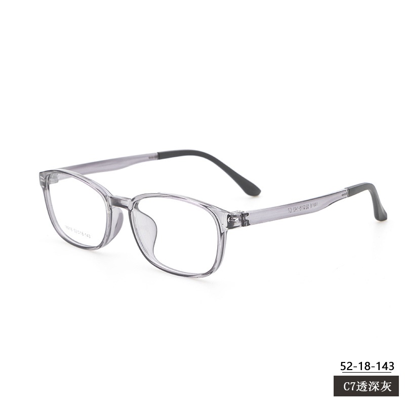 丹阳近视眼镜TR90批发18916男款中小号全框架眼镜 女超轻tr眼镜架