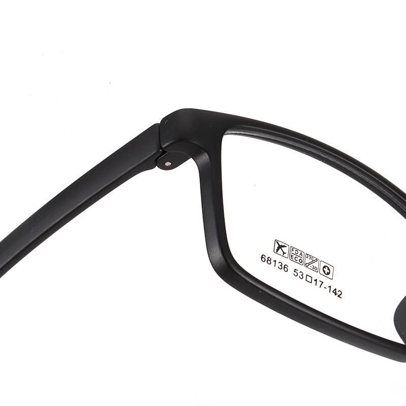 方形tr近视眼镜批发68136友顺中号全框架眼镜男女超轻眼镜架TR90