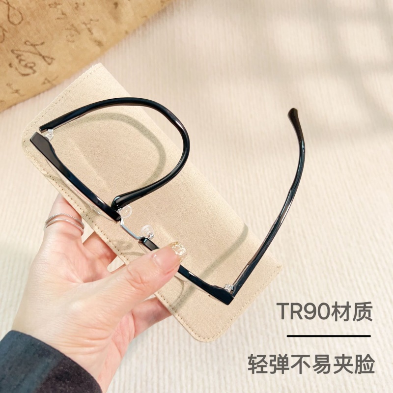 新款时尚小号瘦脸眉毛眼睛架素颜眉线框16002丹阳眼镜工厂店批发