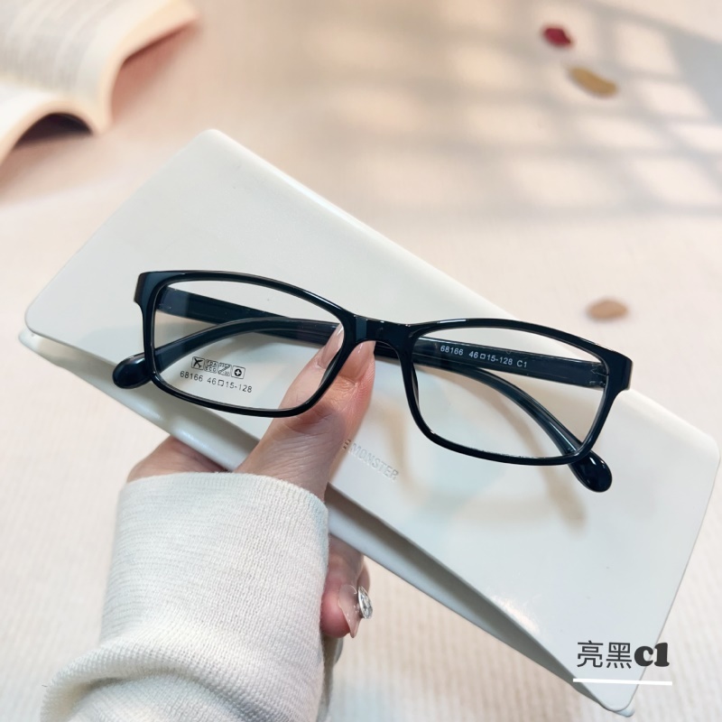 丹阳tr90近视眼镜工厂批发68166男女士全框架眼镜 小脸眼镜架TR