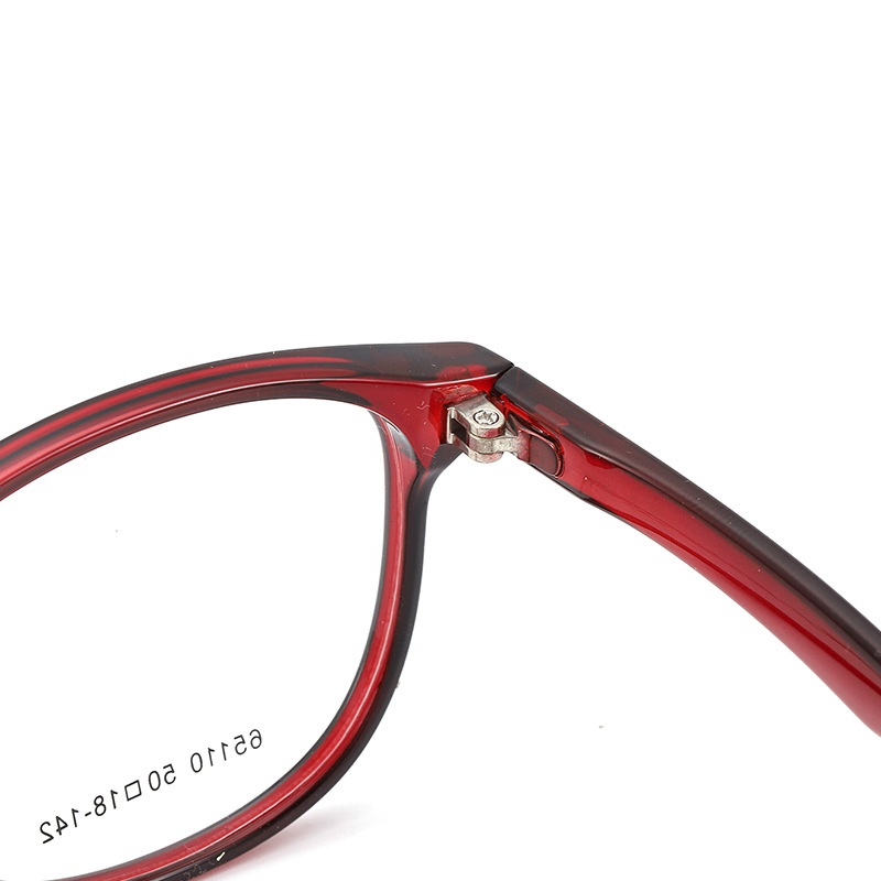 丹阳金属铰链tr90批发65110男女同款中号圆形近视镜架TR眼镜框