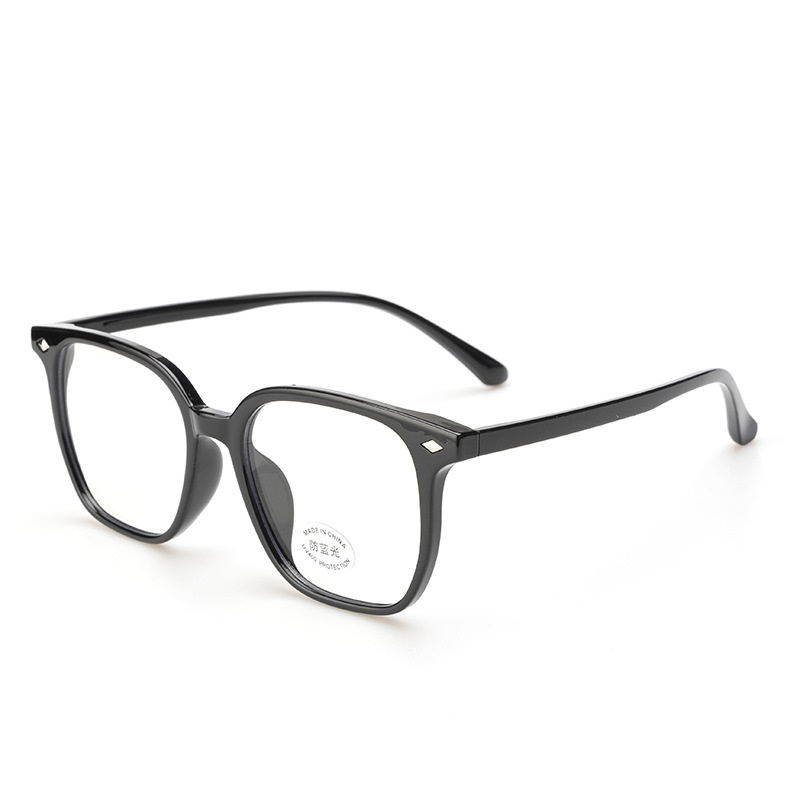 透明平光镜抖音小红书同款30239电脑护目镜男女士tr90多边形 眼镜