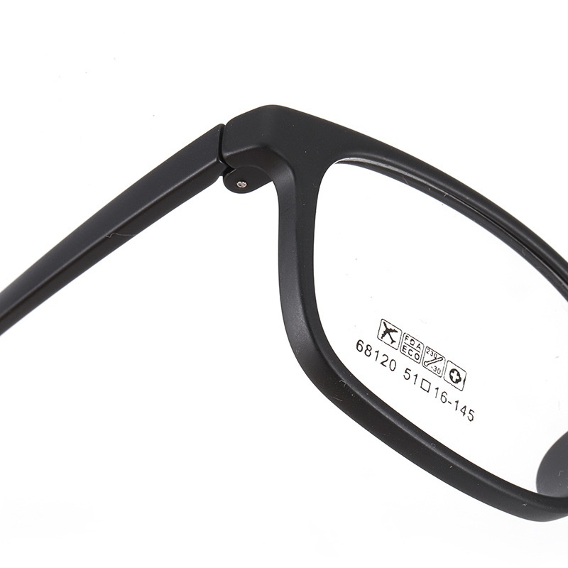 新款tr近视眼镜批发68120男款中大号全框架眼镜 女超轻眼镜架TR90