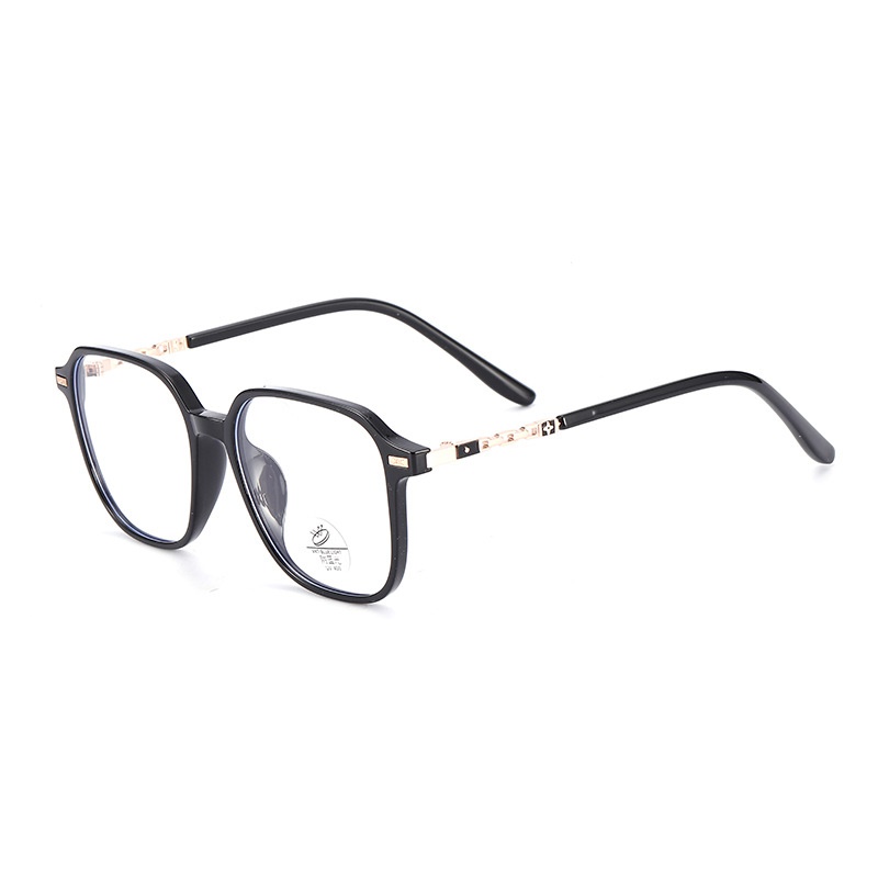 透明平光镜网红小红书同款85091 电脑护目镜复古时尚tr90防蓝光